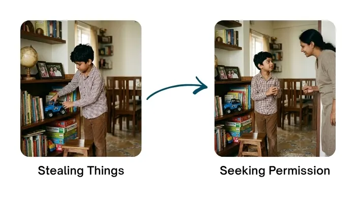 Stealing to Seeking Permission